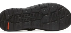 Hot Rockport Darwyn Brown Leather Fisherman Sandal