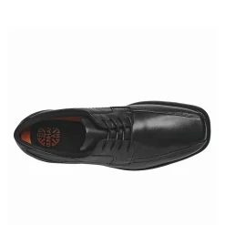 New Dunham Douglas Black Leather Lace Up Oxford Dress Shoe