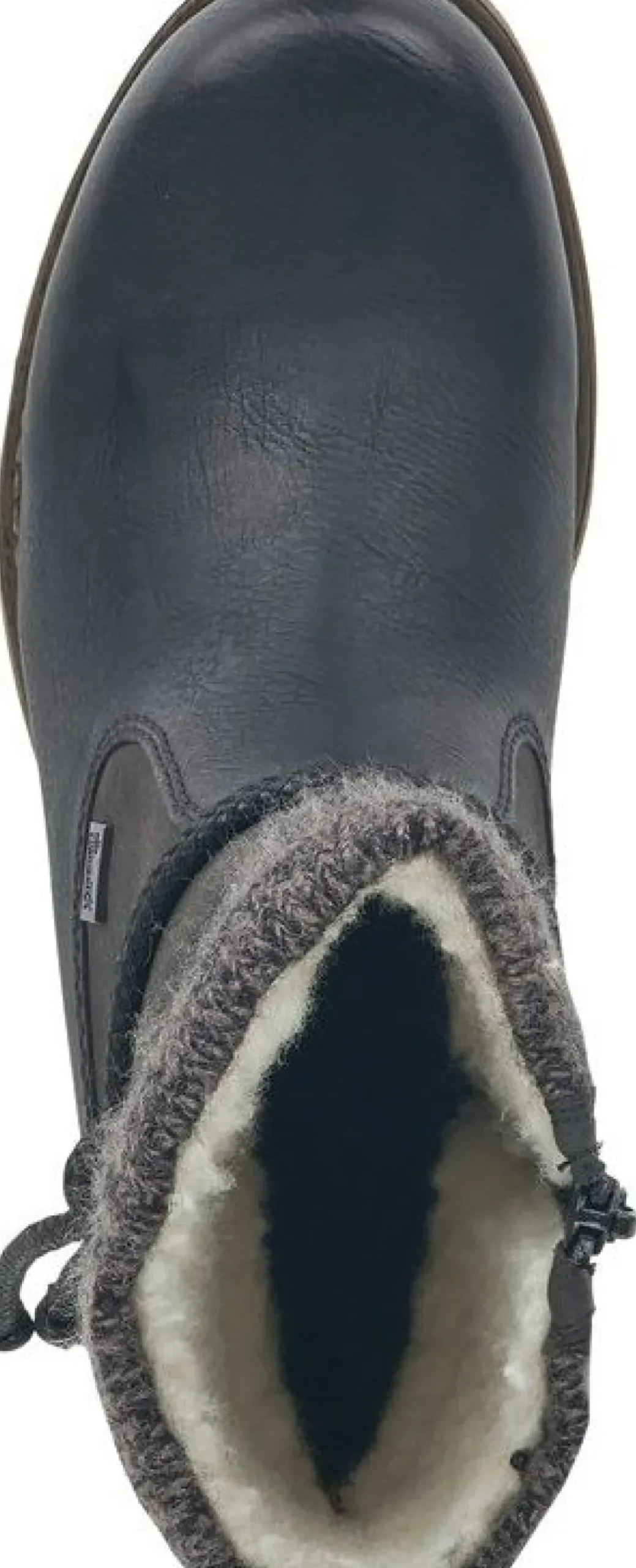 Sale Rieker Eagle Black Grey Knit Ankle Boot