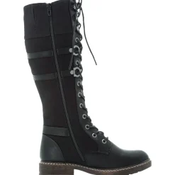 New Rieker Eaton Black Tall Boot