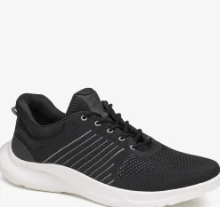 Outlet Johnston & Murphy Escape Knit U Black