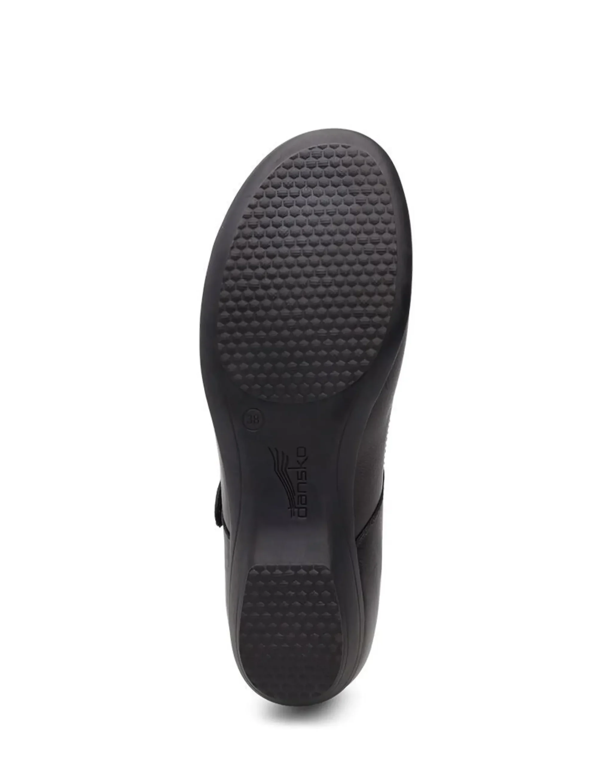 Outlet Dansko Fawna Black Leather Mary Jane