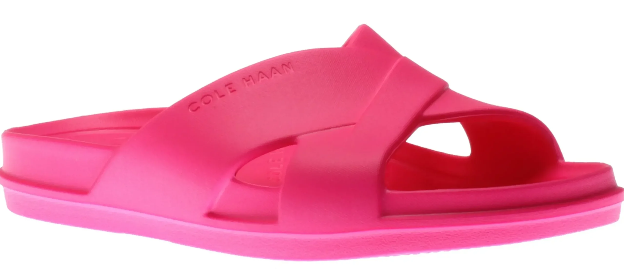 Best Cole Haan Findra Neon Fuchsia Pink Pool Slide Sandal