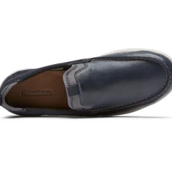 Discount Dunham Fitsmart Navy Leather Loafer
