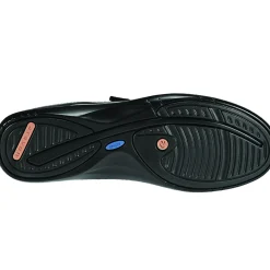 Aravon Flora Black Double Strap Sneaker