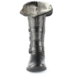 Outlet Wanderlust Gabrielle 2 Wide Calf Black Leather Tall Boot