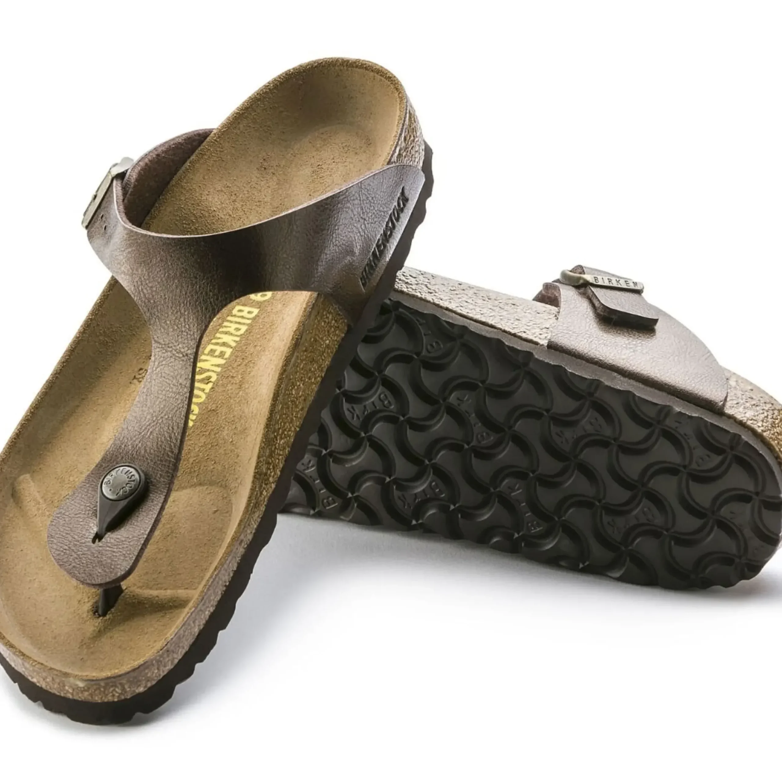 Birkenstock Gizeh Birko-Flor Graceful Toffee Thong Sandal