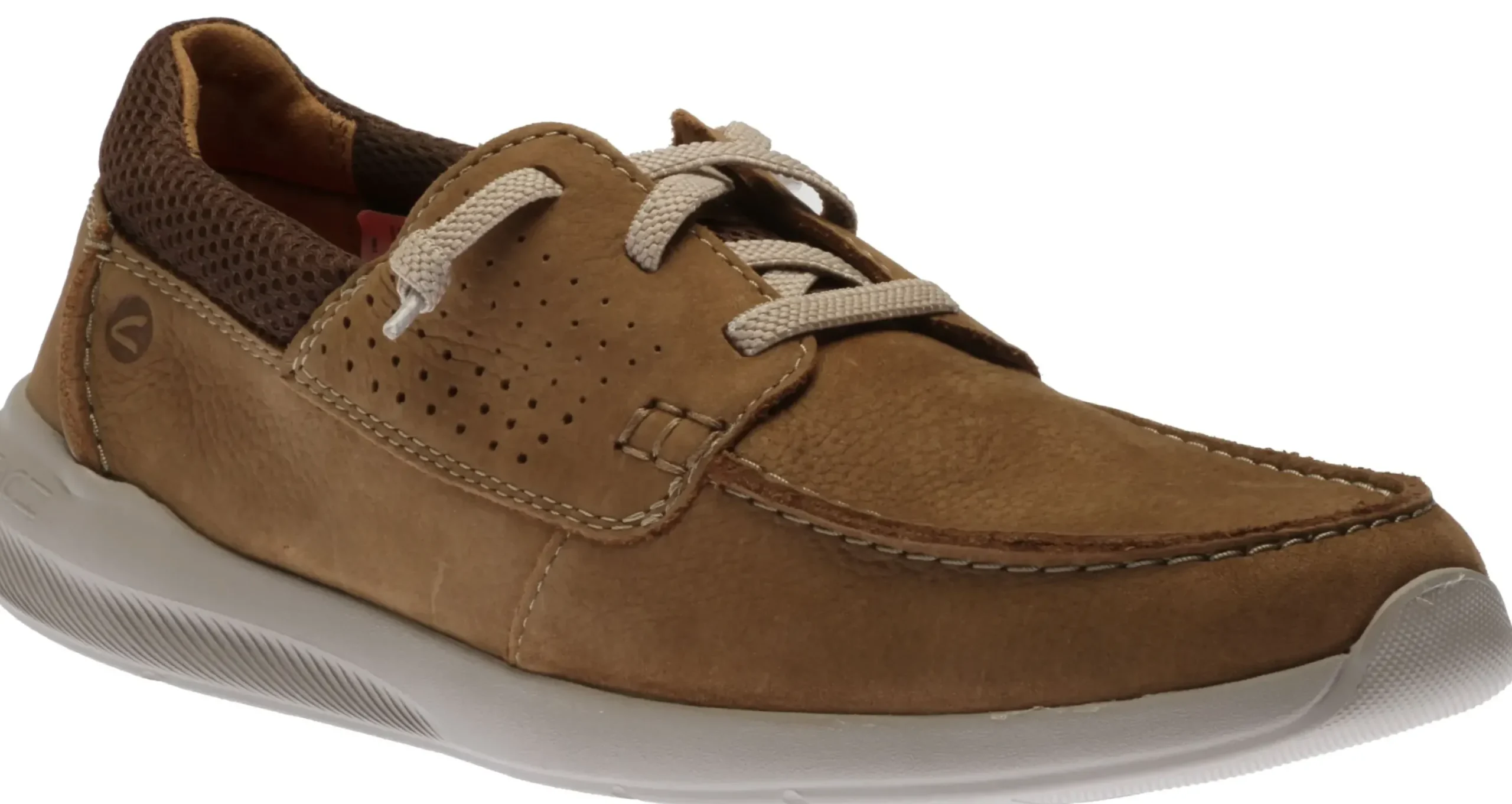 New Clarks Gorwin Moc Sand Nb