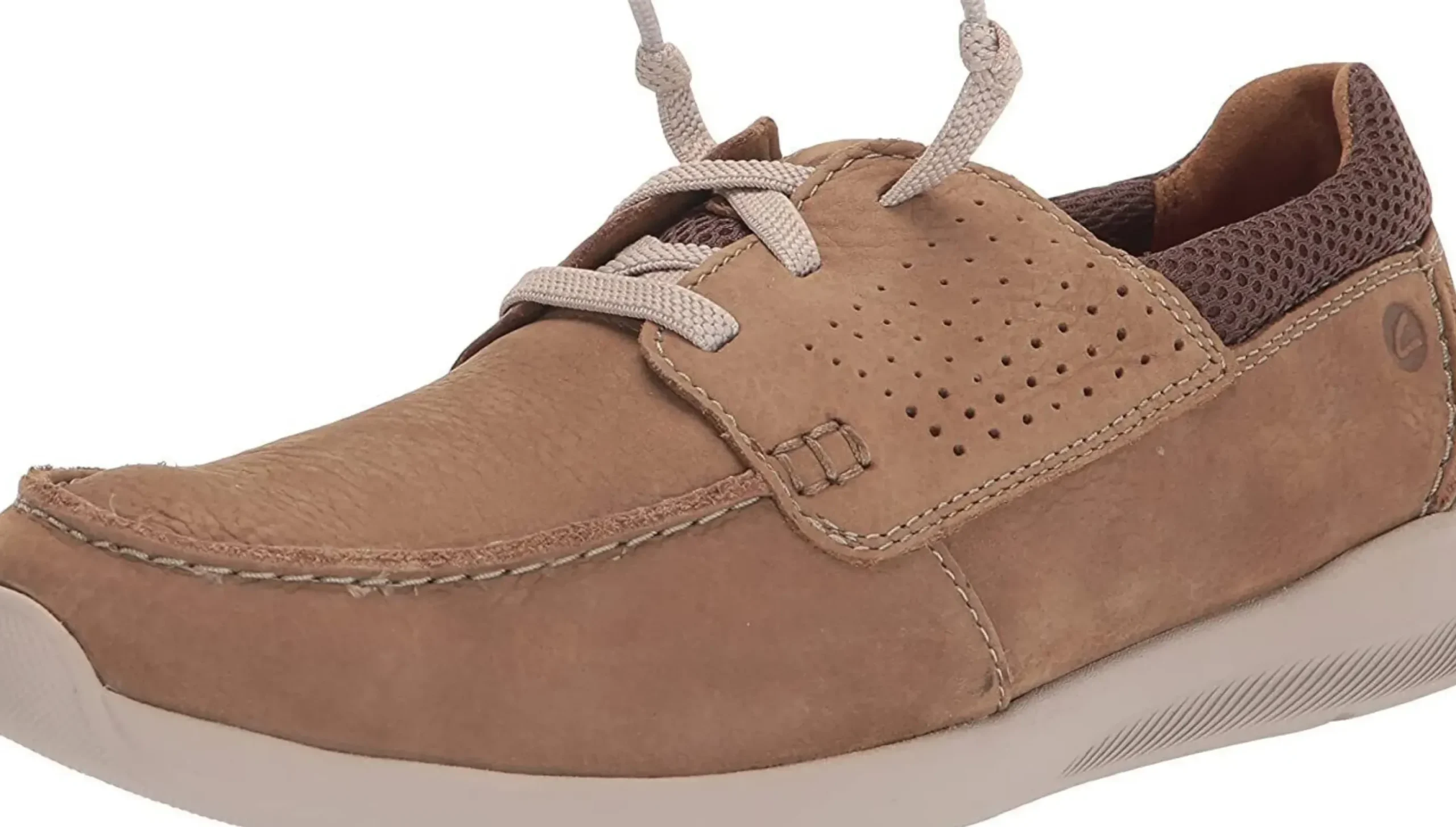 New Clarks Gorwin Moc Sand Nb