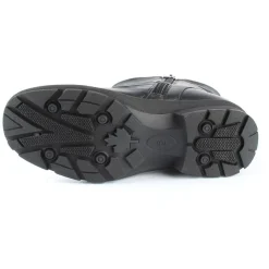 New Wanderlust Gripper Black Leather Moto Boot