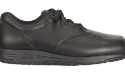 Best SAS Shoes Guardian Black Leather Non-Slip Lace-Up Walking Shoe