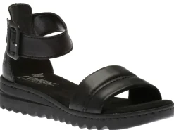 Best Rieker Gumaio Velcro Black