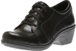 Outlet Aravon Hanover Lace-Up Black Sneaker