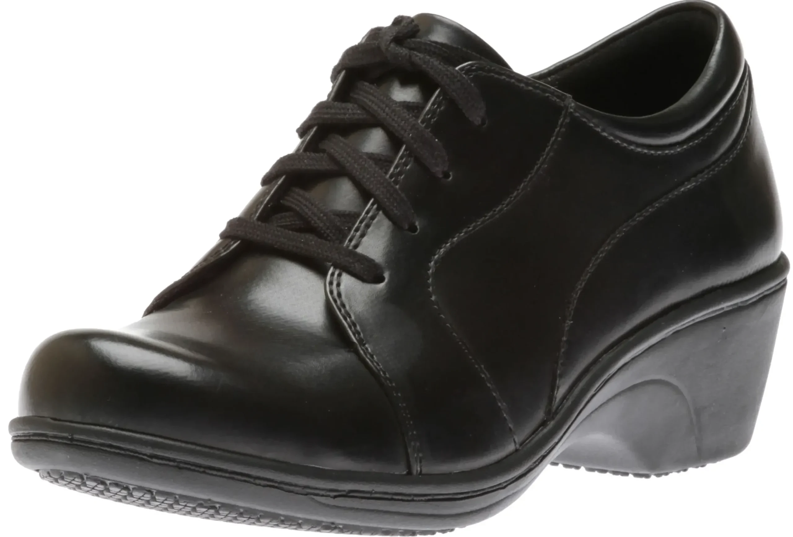 Outlet Aravon Hanover Lace-Up Black Sneaker