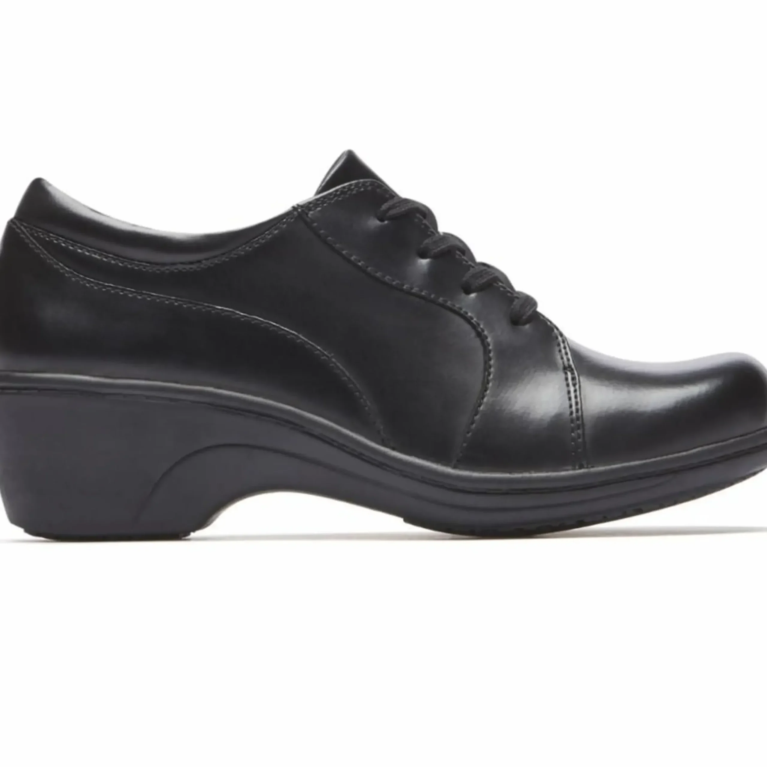 Outlet Aravon Hanover Lace-Up Black Sneaker
