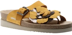 Best Mephisto Helen Flower Yellow Ochre Thong Sandal