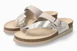 Clearance Mephisto Helen Zebra Grey Thong Sandal