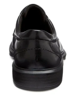 Online Ecco Helsinki Black Leather Lace-Up Dress Shoe