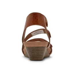 New Cobb Hill Hollywood 4-Strap Tan Sandal