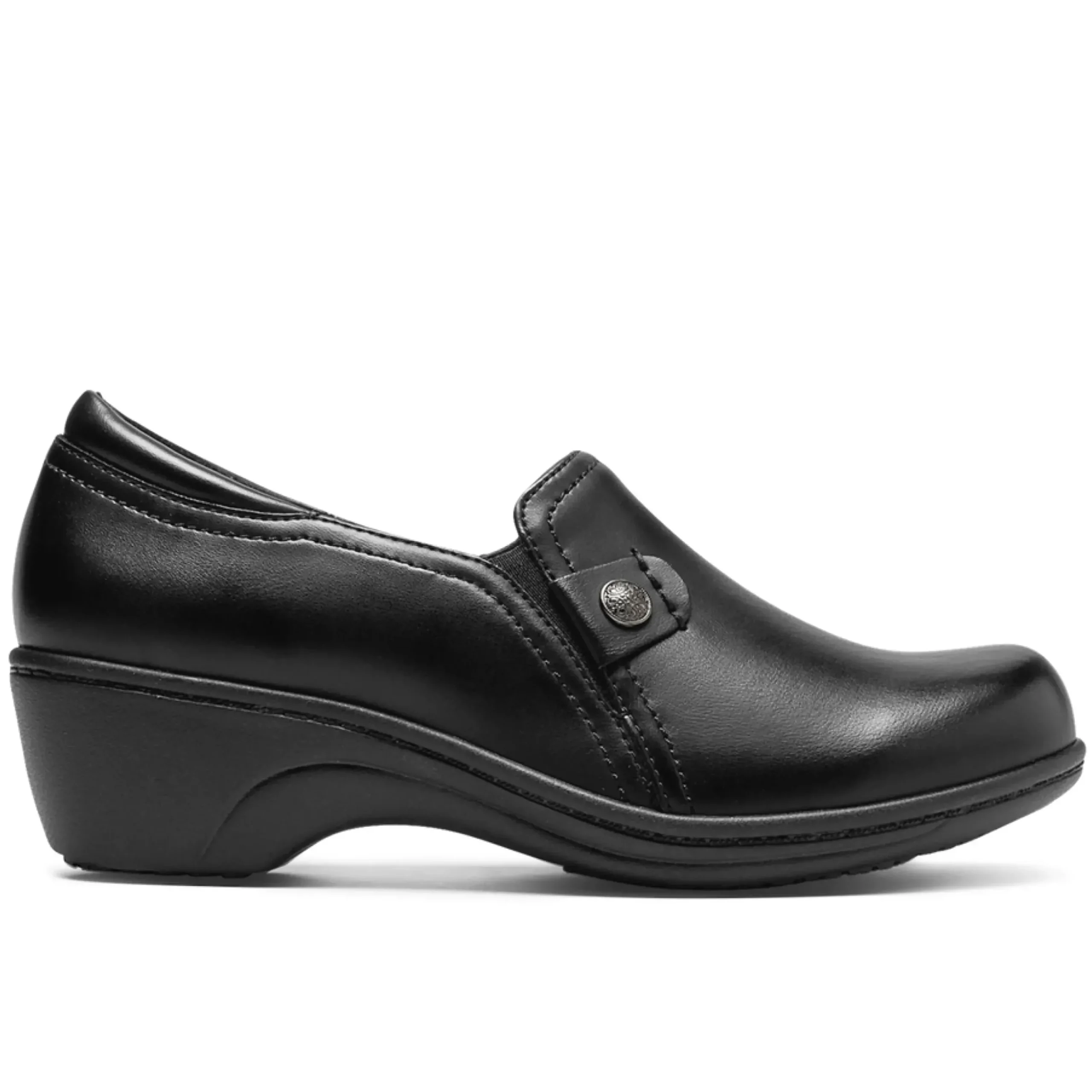 Outlet Aravon Hope Black Slip-On