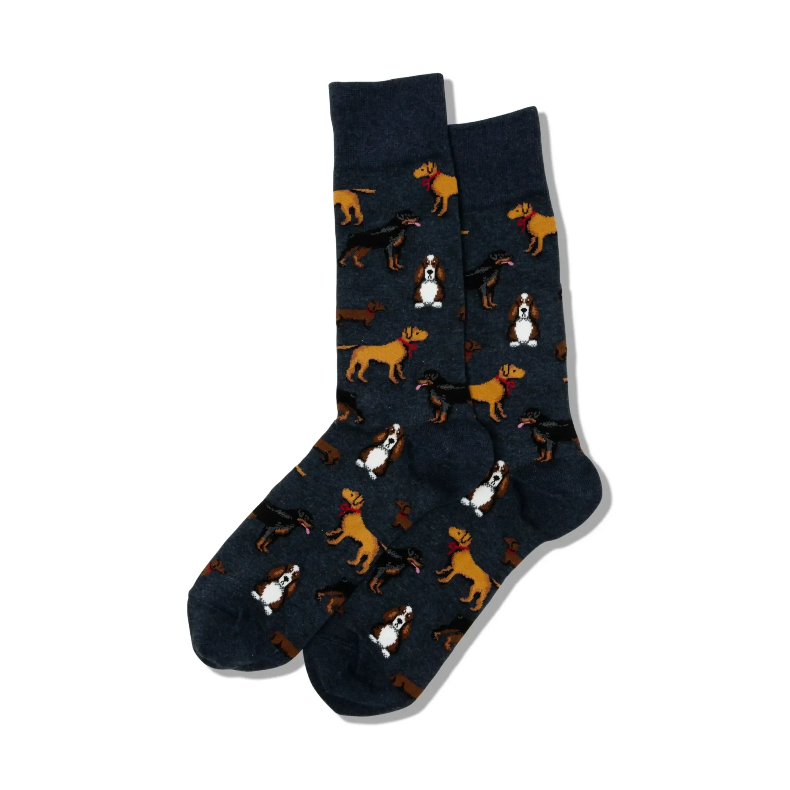 Hot Hotsox Men's Multi Dogs Crew Socks