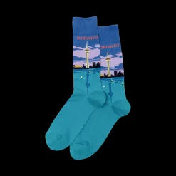 Online Hotsox Men's Toronto Crew Socks