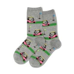 Hotsox Women's Golf Cart Crew Socks