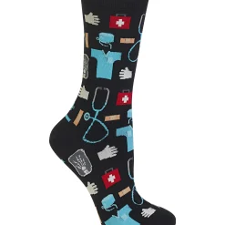 New Hotsox Women's Medical Crew Socks