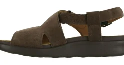 Online SAS Shoes Huggy Teddy Brown Cross Strap Sandal