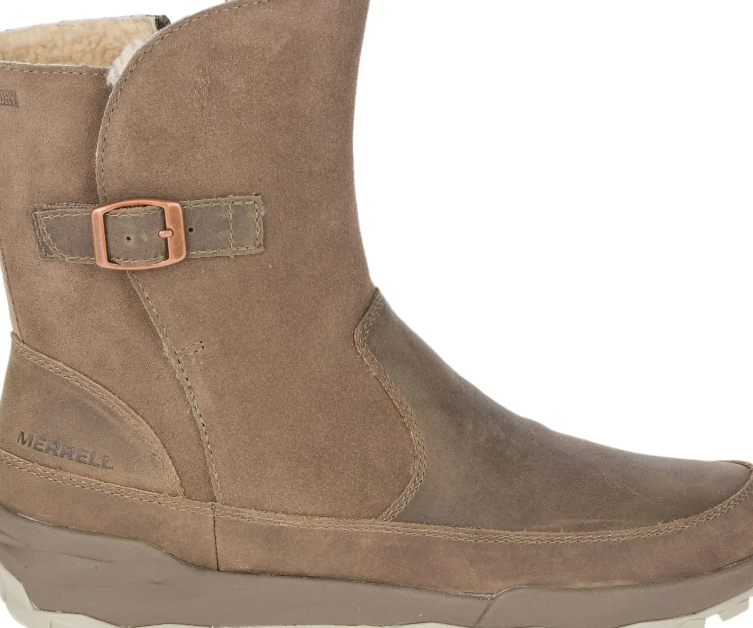 Merrell Icepack Guide Buckle Polar Stone Waterproof Boot