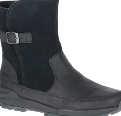 Clearance Merrell Icepack Guide Buckle Polar Black Waterproof Boot