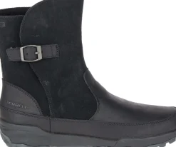 Clearance Merrell Icepack Guide Buckle Polar Black Waterproof Boot
