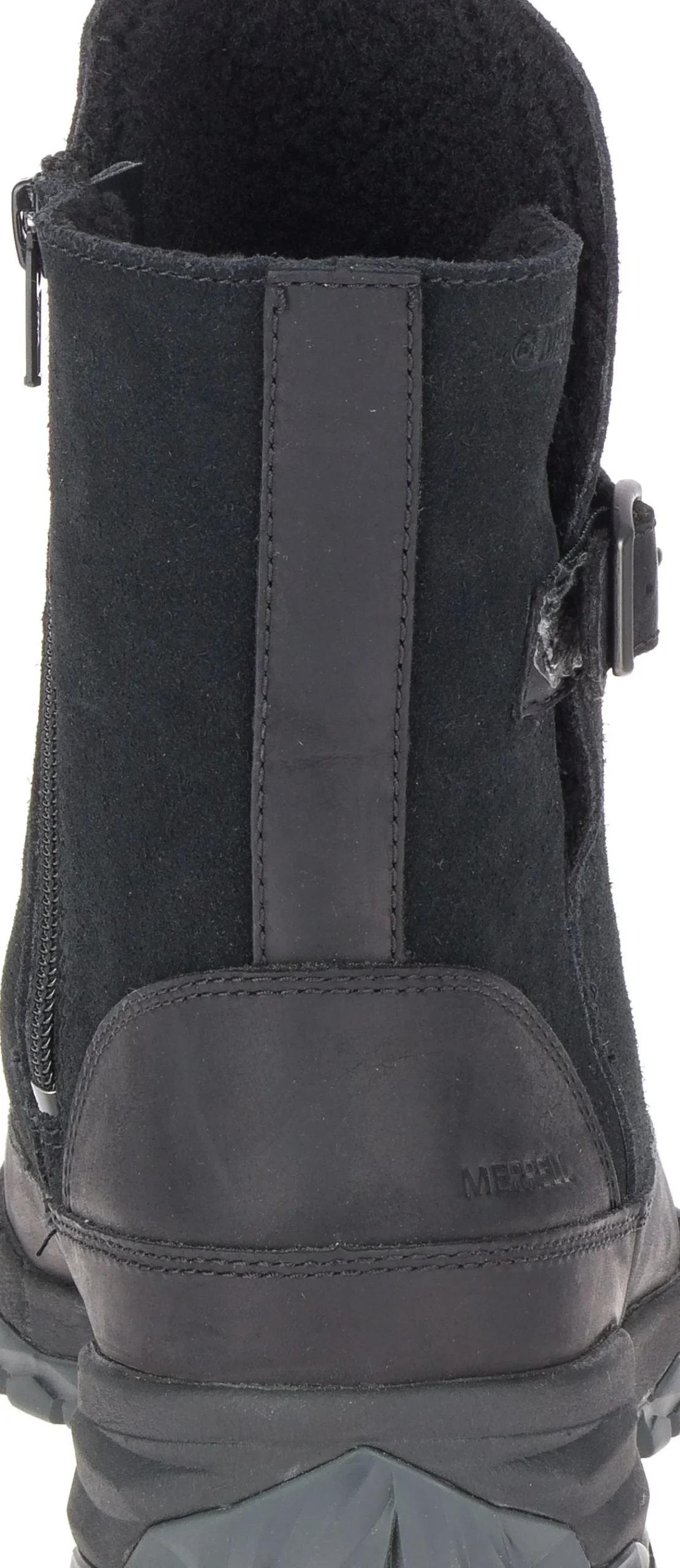 Clearance Merrell Icepack Guide Buckle Polar Black Waterproof Boot