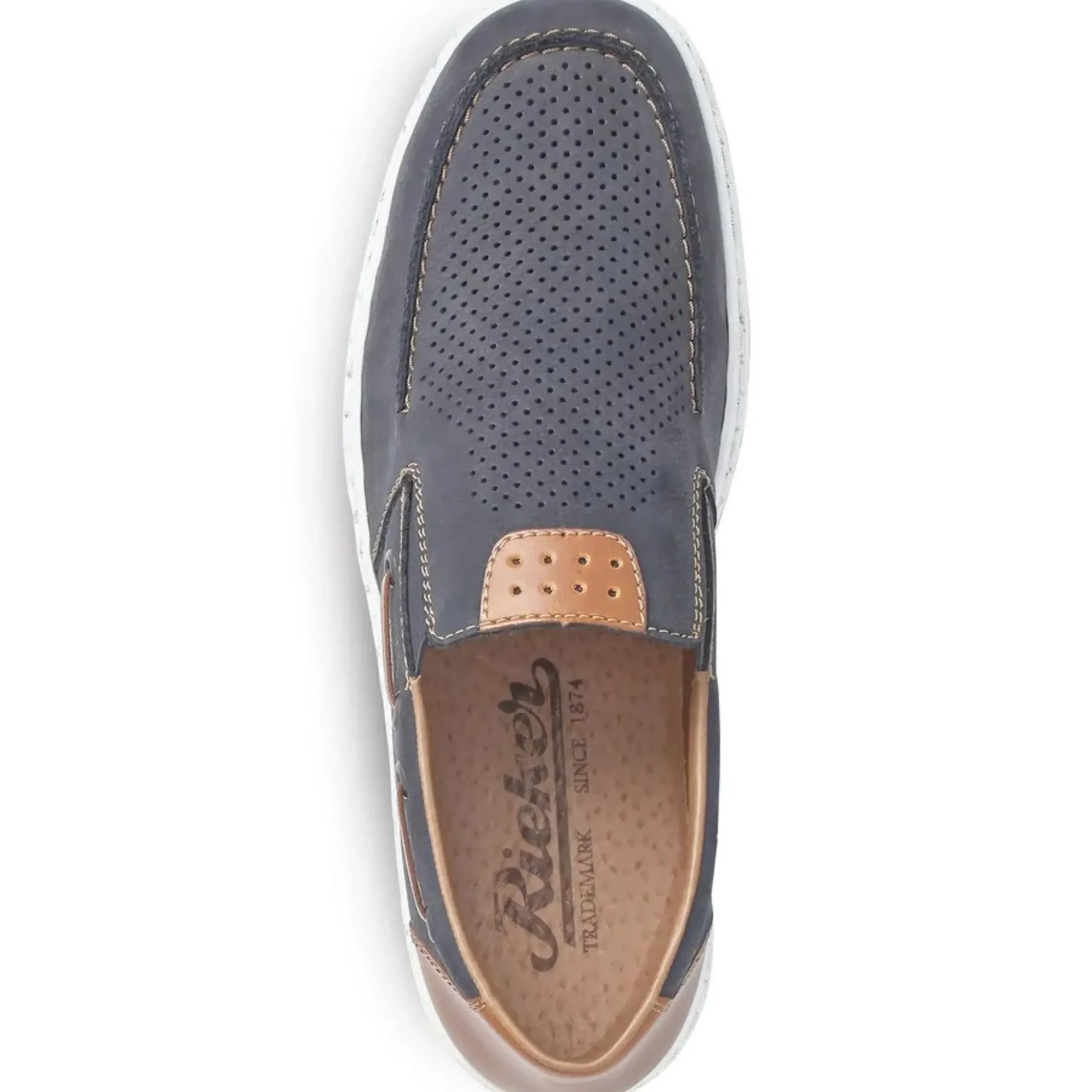 Sale Rieker Jaipur Slip On Blue