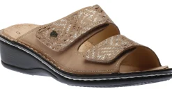 Best Finn Comfort Jamaica Sesame Beige Slide Wedge Sandal