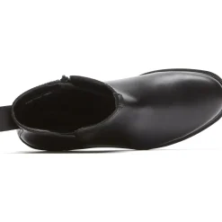 Online Dunham James Black Leather Waterproof Chelsea Boot