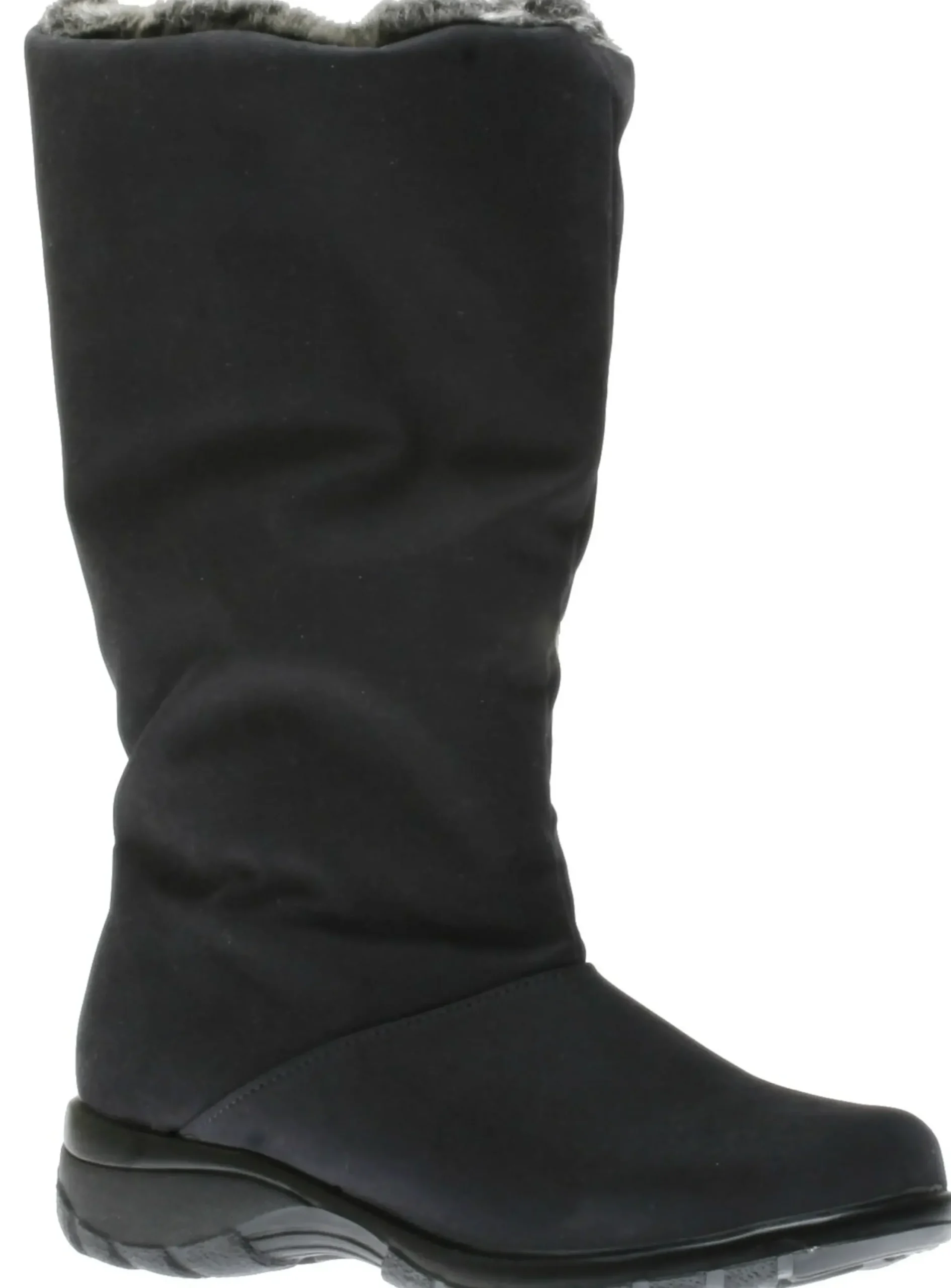 New Toe Warmers Janet Black Mid-Calf Winter Boot