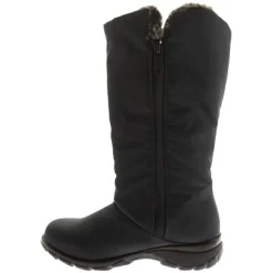 New Toe Warmers Janet Black Mid-Calf Winter Boot