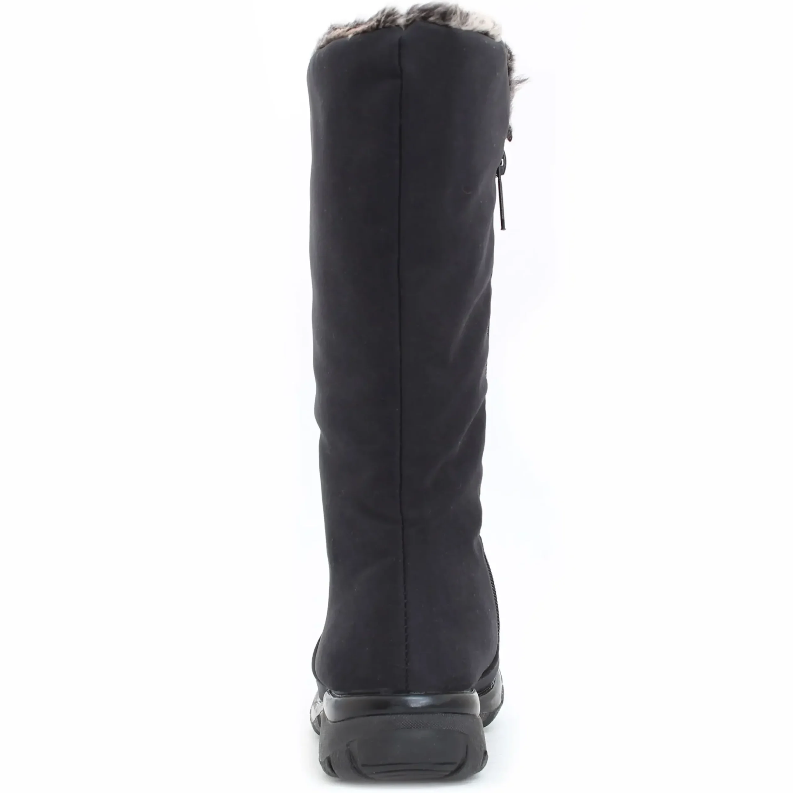 New Toe Warmers Janet Black Mid-Calf Winter Boot