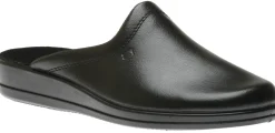Discount Rohde Jerry Black Leather Slipper