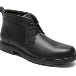 Discount Dunham Johnson Black Leather Chukka Boot