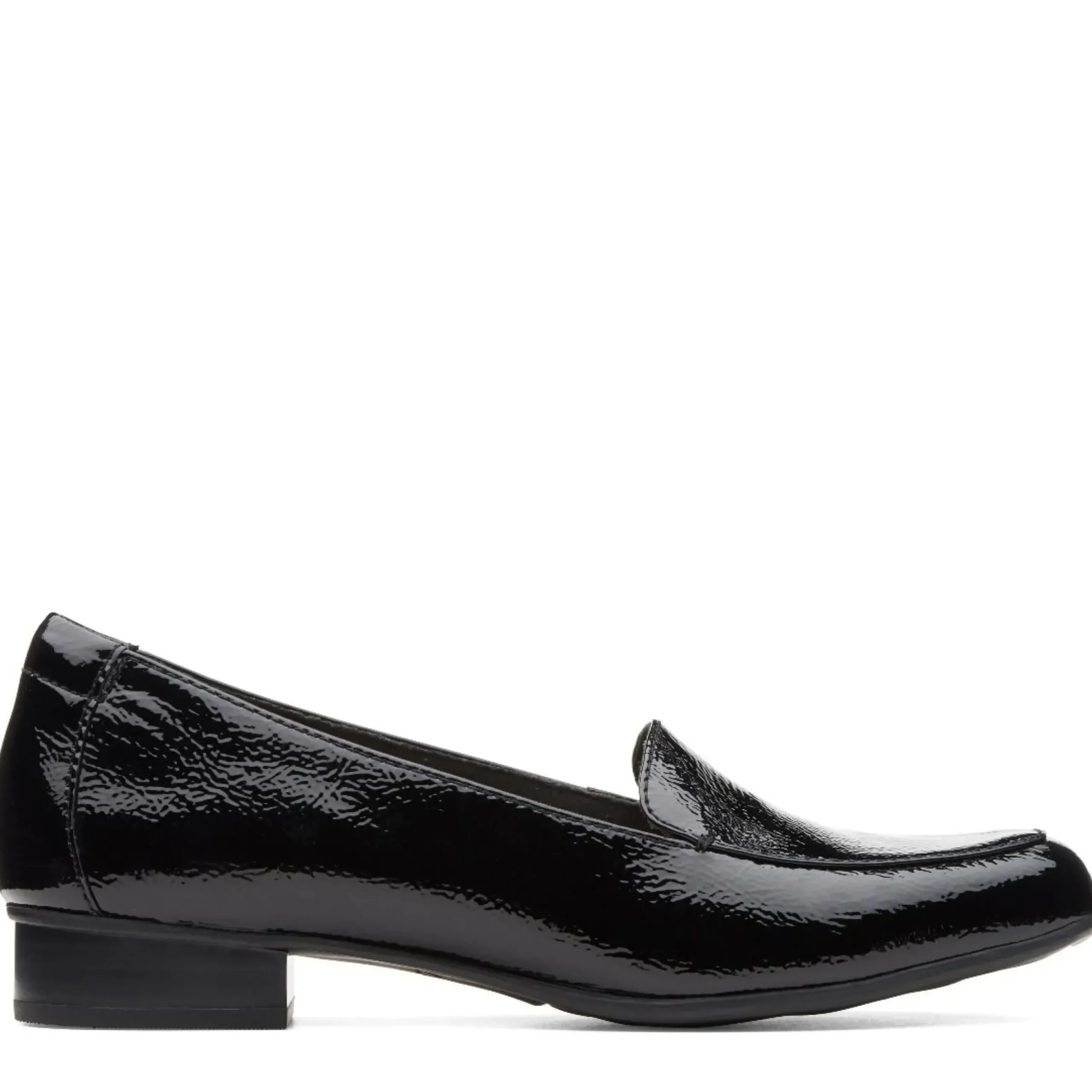 Discount Clarks Juliet Lora Black Patent Loafer