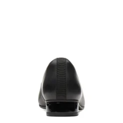 Online Clarks Juliet Monte Black Leather Slip-On