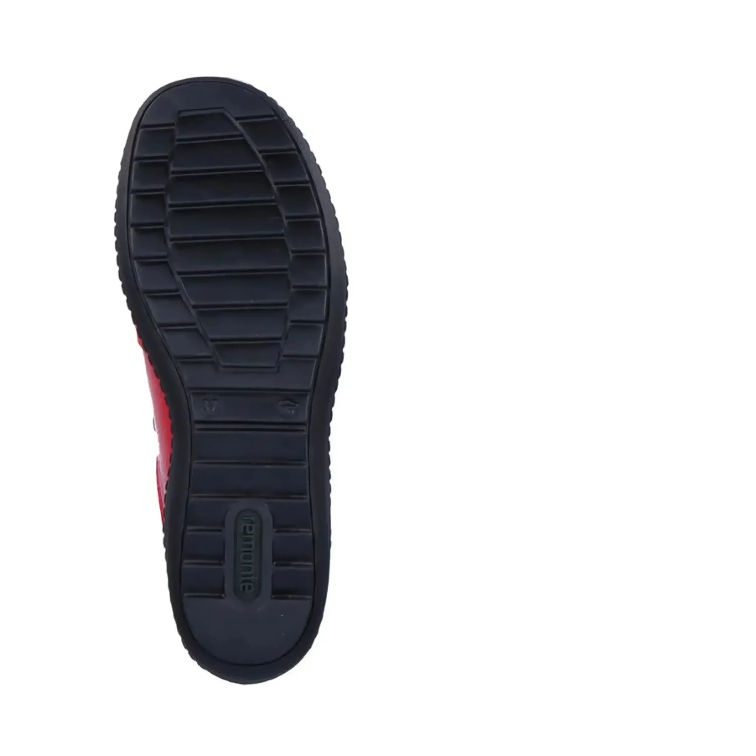 New Remonte Jura Scuba Red Patent Slip-On Walking Shoe