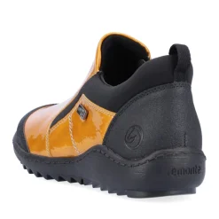 Remonte Jura Scuba Yellow Patent Slip-On Walking Shoe