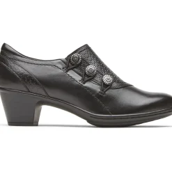 Best Cobb Hill Kailyn Black High Vamp Low Heel Pump
