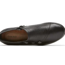 Best Cobb Hill Kailyn Black High Vamp Low Heel Pump