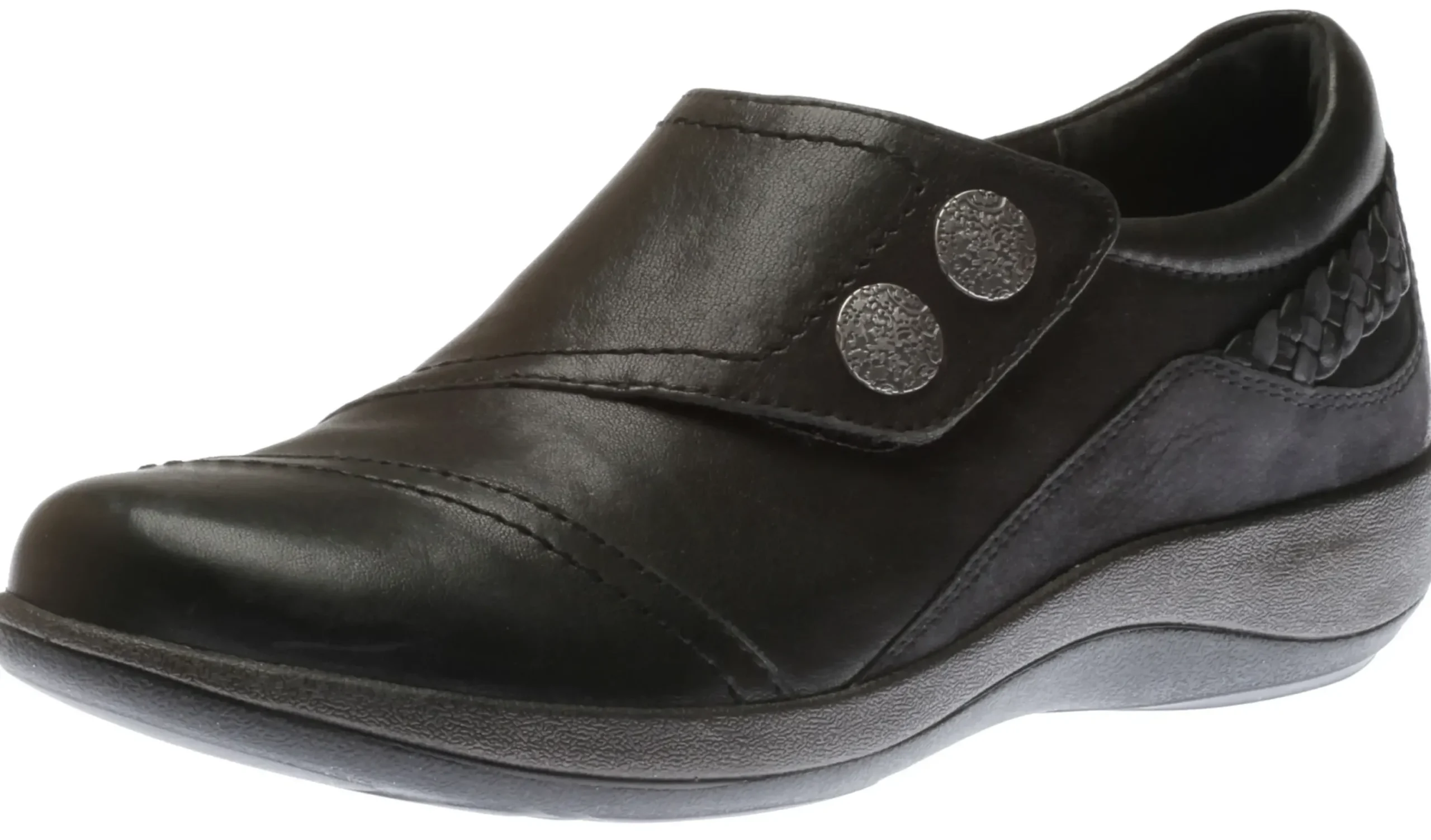New Aetrex Karina Velcro Black