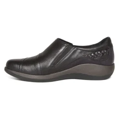 New Aetrex Karina Velcro Black