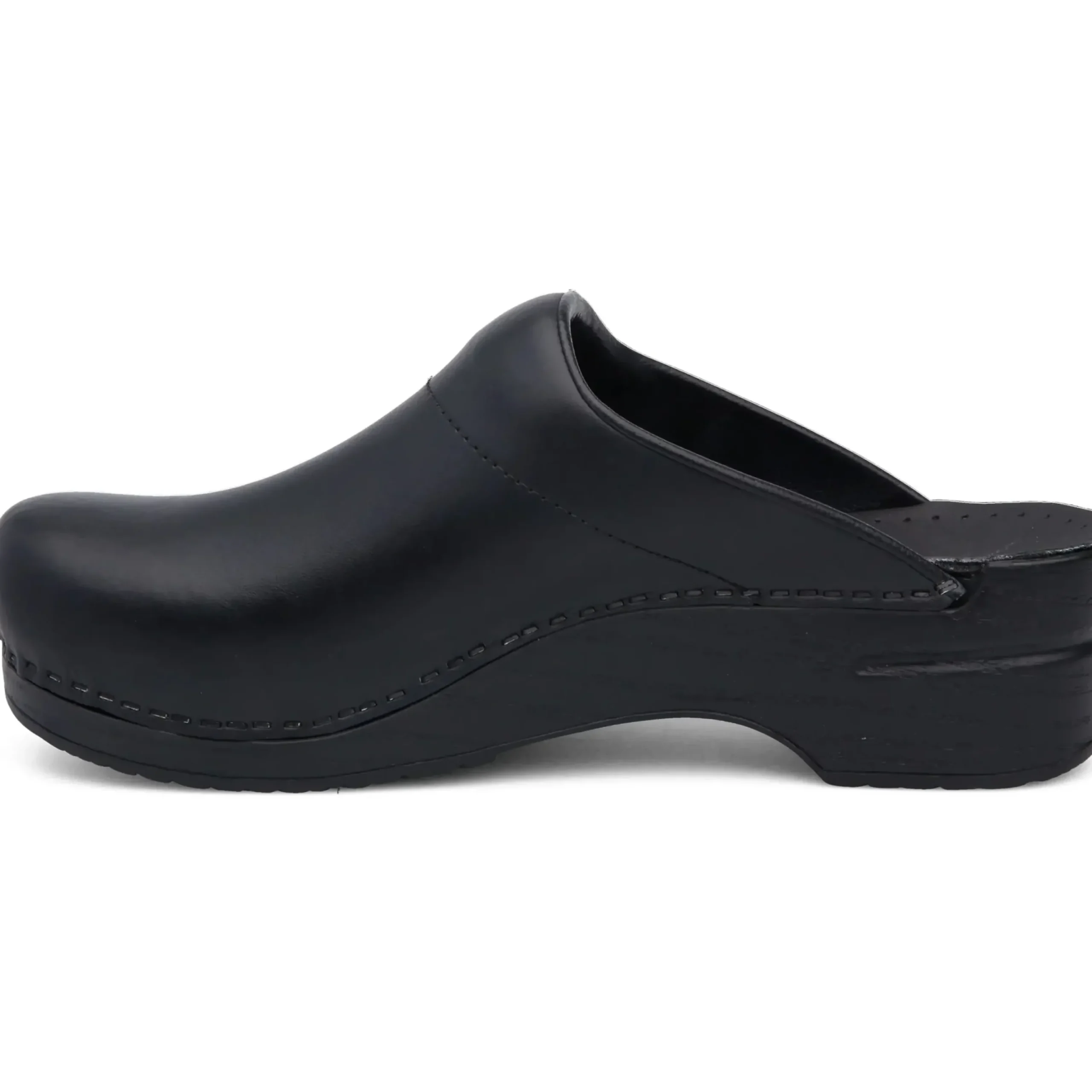 New Dansko Karl Black Box Leather Clog